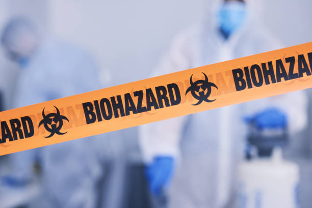 Professional Drug Lab Cleanup technician working in Clifton, NJ